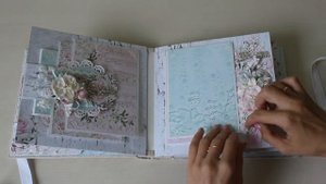 Свадебный фотоальбом ручной работы ✿ История любви И&В ✿ Скрапбукинг