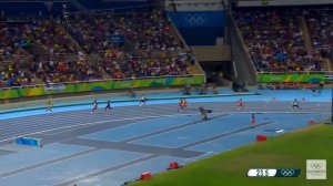 Вайде ван Никерк.Мировой рекорд по бегу на 400 метров у мужчин(43.03).Рио 2016(HD).