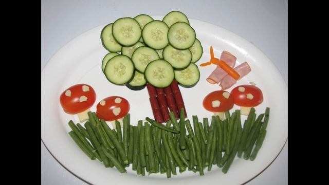 Оформление блюд для детей) смотреть онлайн