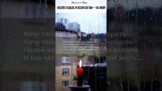 Дыханьем нежным я коснусь твоей щеки и среди ночи разбужу тебя сама...