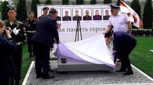 Открытие памятника погибшим курсантам ВУЦ ДГТУ