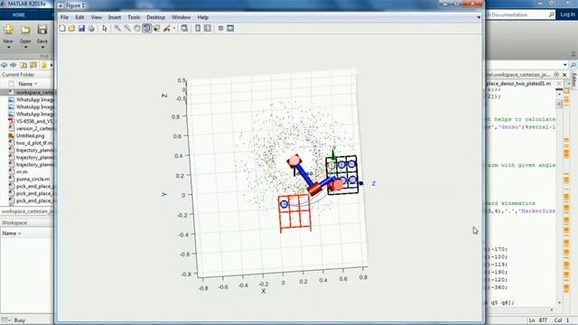 Pick and place using Peter Corke toolbox MATLAB смотреть онлайн