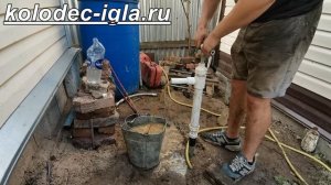 Ручной механический самовсасывающий насос для первичной и последующей прокачки абиссинской скважины