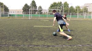 САМЫЙ ПОПУЛЯРНЫЙ ФИНТ В ФУТБОЛЕ ОБУЧЕНИЕ | ФУТБОЛЬНЫЕ ФИНТЫ