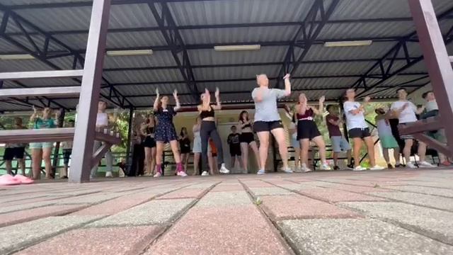 Лагерные танцы вожатых, ДОЛ "Экспресс", п.Солоники смотреть онлайн