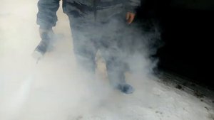 Сухой туман из глицерина и пропиленгликоля