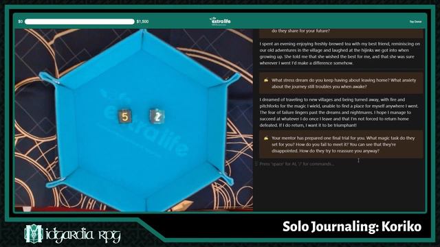 Koriko: A Magical Year - Volume 1 - Departure | Extra Life Stream - Solo Journaling Game смотреть онлайн