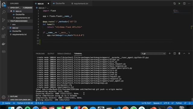 Gitlab CI/CD for Docker, Python Flask, AWS ECS Dev Ops | Gitlab CI/CD Docker Deployment on AWS ECS