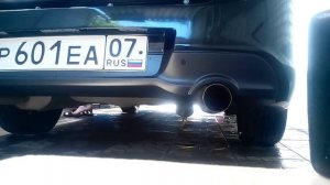 Двойной выхлоп на Гранта Спорт