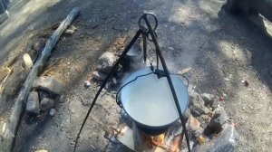 Байкальский обед из омуля. Baikal lunch