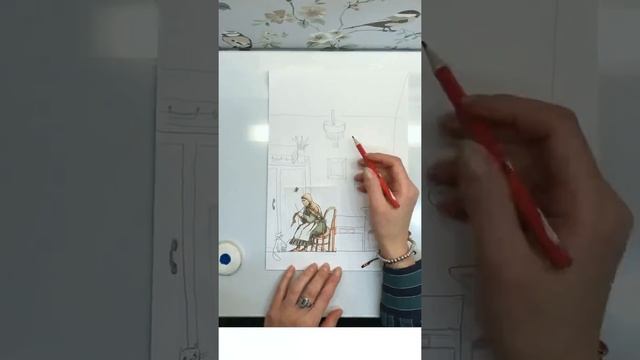 ИЗО урок « Дорисуем сюжет», скетч , урок смотреть онлайн