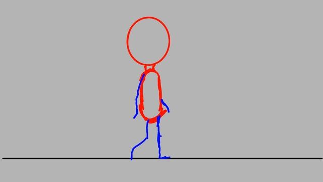 Пробная анимация ходьбы в флипа клип смотреть онлайн