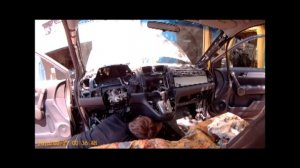 Замена радиатора печки, Honda CR-V.
