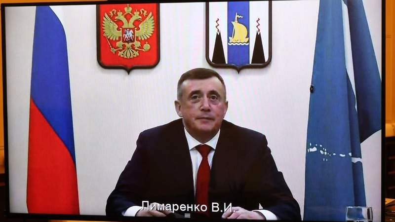 Владимир Путин пообщался с губернатором Сахалина