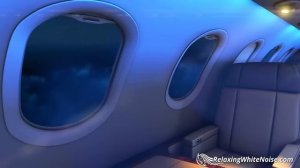 Private Jet Sound White Noise - Sleep or Study with Airplane Ambience - 10 Hours