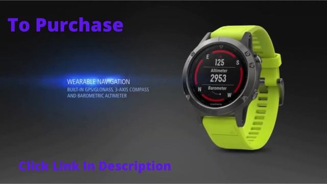 Garmin Fenix 5, Premium And Rugged Multisport GPS Smartwatch смотреть онлайн