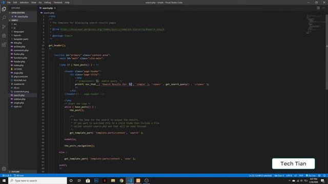 404 & Search Template | WordPress Theme Development Part 61 | Tech Tian смотреть онлайн
