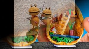 ПОДЕЛКИ ИЗ СКОРЛУПЫ ГРЕЦКИХ ОРЕХОВ