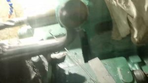 Сверление на автоподачи токарный станок 1К62/Drilling on automatic feed lathe 1K62