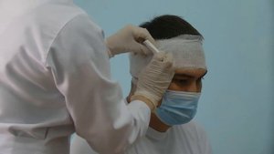 Алгоритм наложения повязки «Неополитанская шапка»