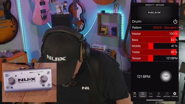 NUX MIGHTY SPACE Tutorial EP5 | Using NMP-2 Footswitch смотреть онлайн