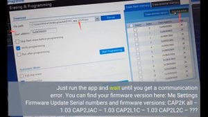 How to Flash/Downgrade Autel AP200 Firmware 1.03 for Full Brands?