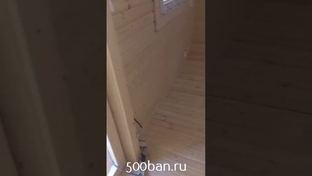 ОБЗОР! Баня Овал 6 метров от компании 500ban.ru