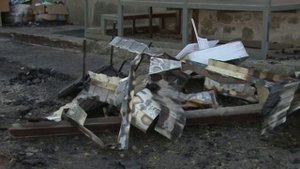 Крупный пожар в центре Балашова