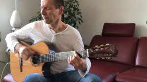 SAMBA PA TI Fingerstyle Guitar Cover Tabs SANTANA #01