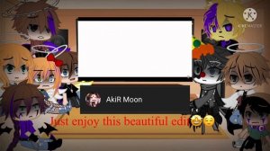 Part 4 Aftons + Emily’s and Ennard react to Michael/Read dec/pls