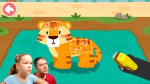 Пандочка нашел несчастных животных в игре Забота о Животных #2 играем с Polina Smile