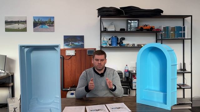 Разница в стоимости полипропиленового и композитного бассейна под ключ