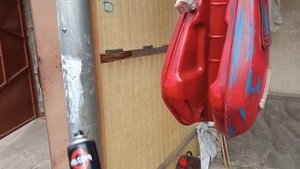 ИЖ Юпитер 5 Покраска Бака.