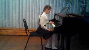 Бумарскова Ксения, 10 лет, ДШИ р.п. Новые Бурасы (преп. Котова Е.В.)