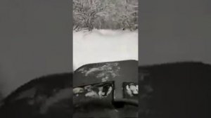 Мотоцикл Урал по снегу 40-50см