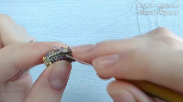 ЖГУТ СТОЛБИКОМ. Техника, Наполнители | TUTORIAL: Bead Crochet Rope for begginers смотреть онлайн