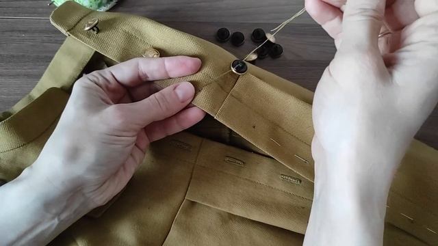 Как пришить пуговицу на ножке|How To Sew On A Button