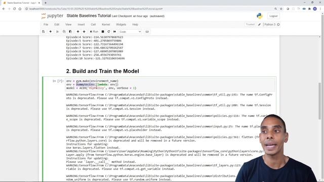 Python Reinforcement Learning Tutorial for Beginners in 25 Minutes