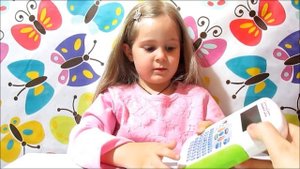 Распаковка и обзор детского обучающего компьютера. Развитие детей до школы.