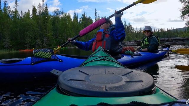 Кольский полуостров. Водный поход на морских каяках смотреть онлайн