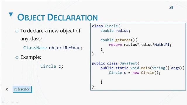 lec04_part4_ java OOP example( class circle ) смотреть онлайн