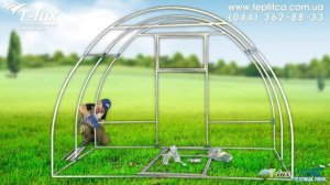 Сборка теплицы Люкс 2