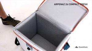 СУМКА ХОЛОДИЛЬНИК ДЛЯ ПОХОДОВ ICEFRESH COMPACT 26 ЛИТРОВ QUECHUA