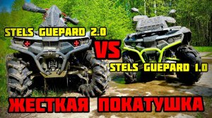 Stels Guepard 2.0 vs 1.0 Жёсткая покатушка