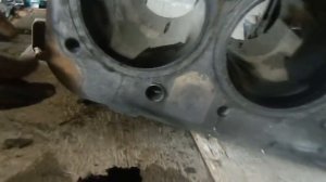 Забыли слить слить воду зимой из двигателя МТЗ.И что случилось.