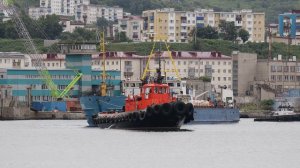 Сухогруз «Cтк 1026», порт Холмск