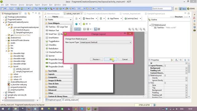 Android Fragments Tutorial Part-2 Creating Fragment Dynamically смотреть онлайн