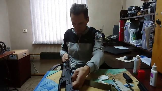 Чистим ствол леской.. смотреть онлайн