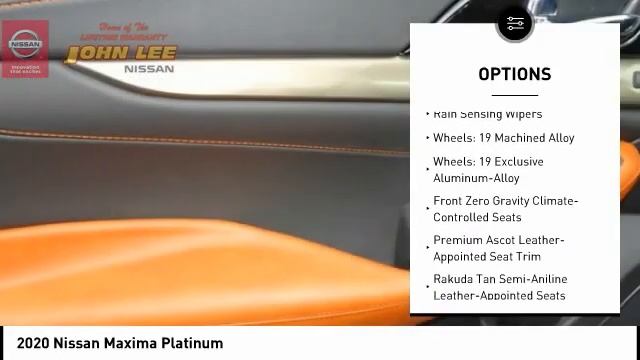2020 Nissan Maxima LC378800 смотреть онлайн