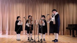 Алеманда  Аноним XVII  Ансамбль блокфлейт BREVIS  Минск